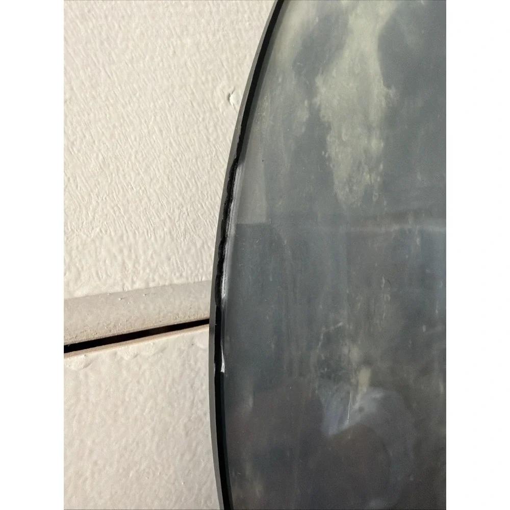 Kikkerland‎ Blue Moon Dome Wall Clock, Glows In The Dark GW997